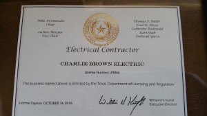 Electrical Contractor License